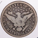 1909-S Barber Half Dollar, Very Good+ Circulated Coin, Store