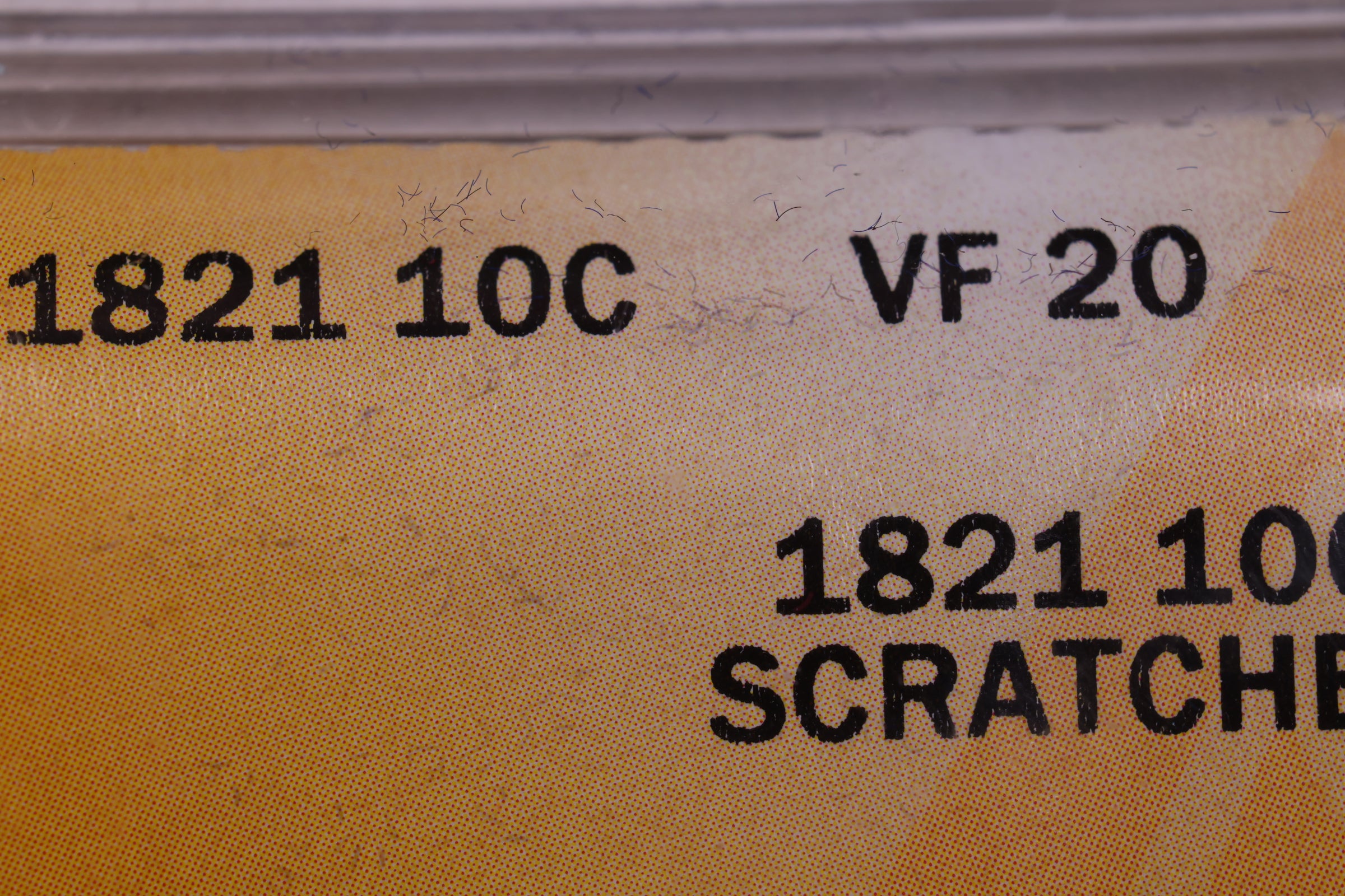 1821 Cap Bust Dime., ANACS VF Details., Store #567