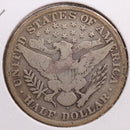 1909-S Barber Half Dollar, Very Good+ Circulated Coin, Store