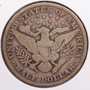 1910 Barber Half Dollar, Very Good Circulated Coin, Store