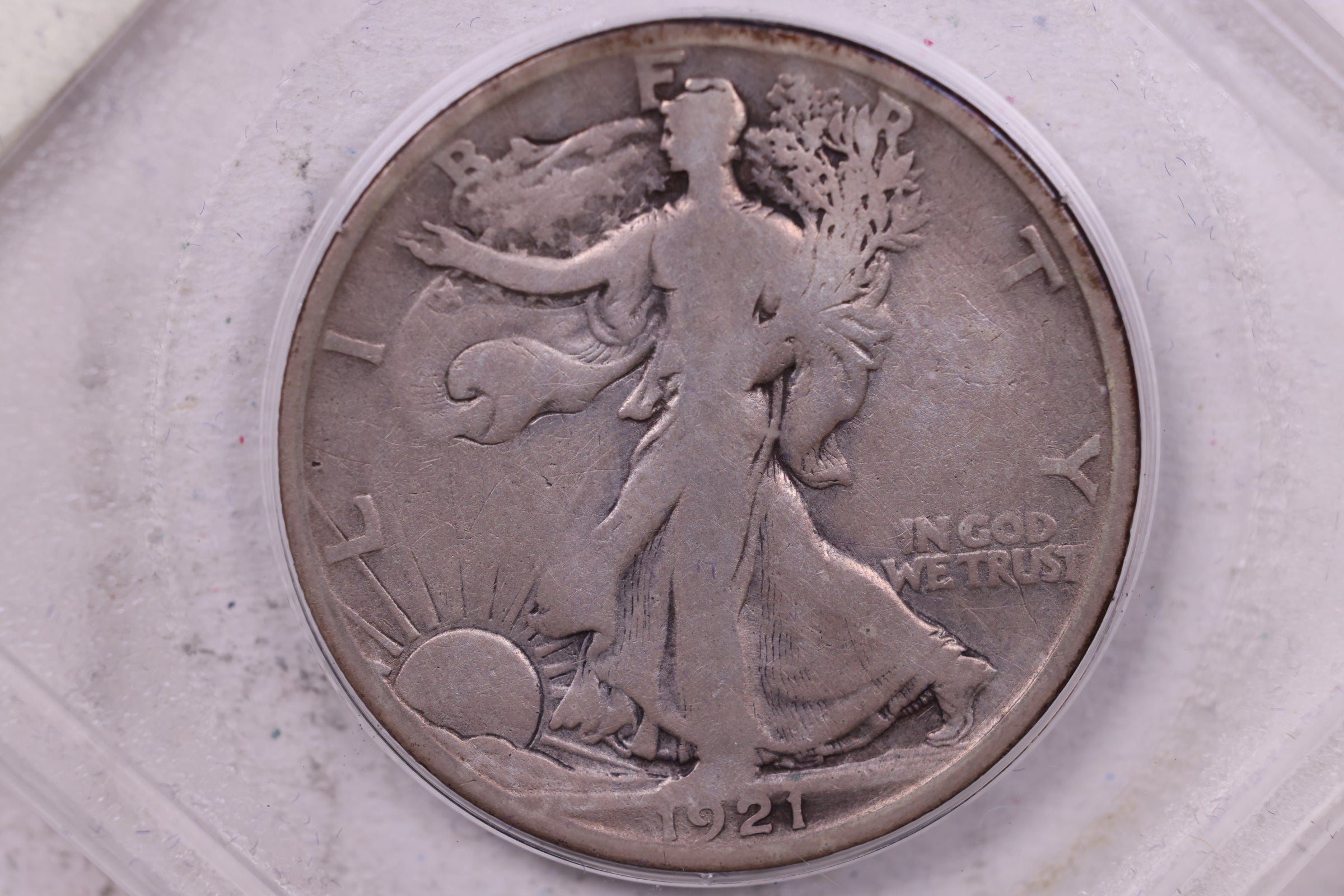 1921-S Walking Liberty Half Dollar., Store #570