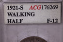 1921-S Walking Liberty Half Dollar., Store