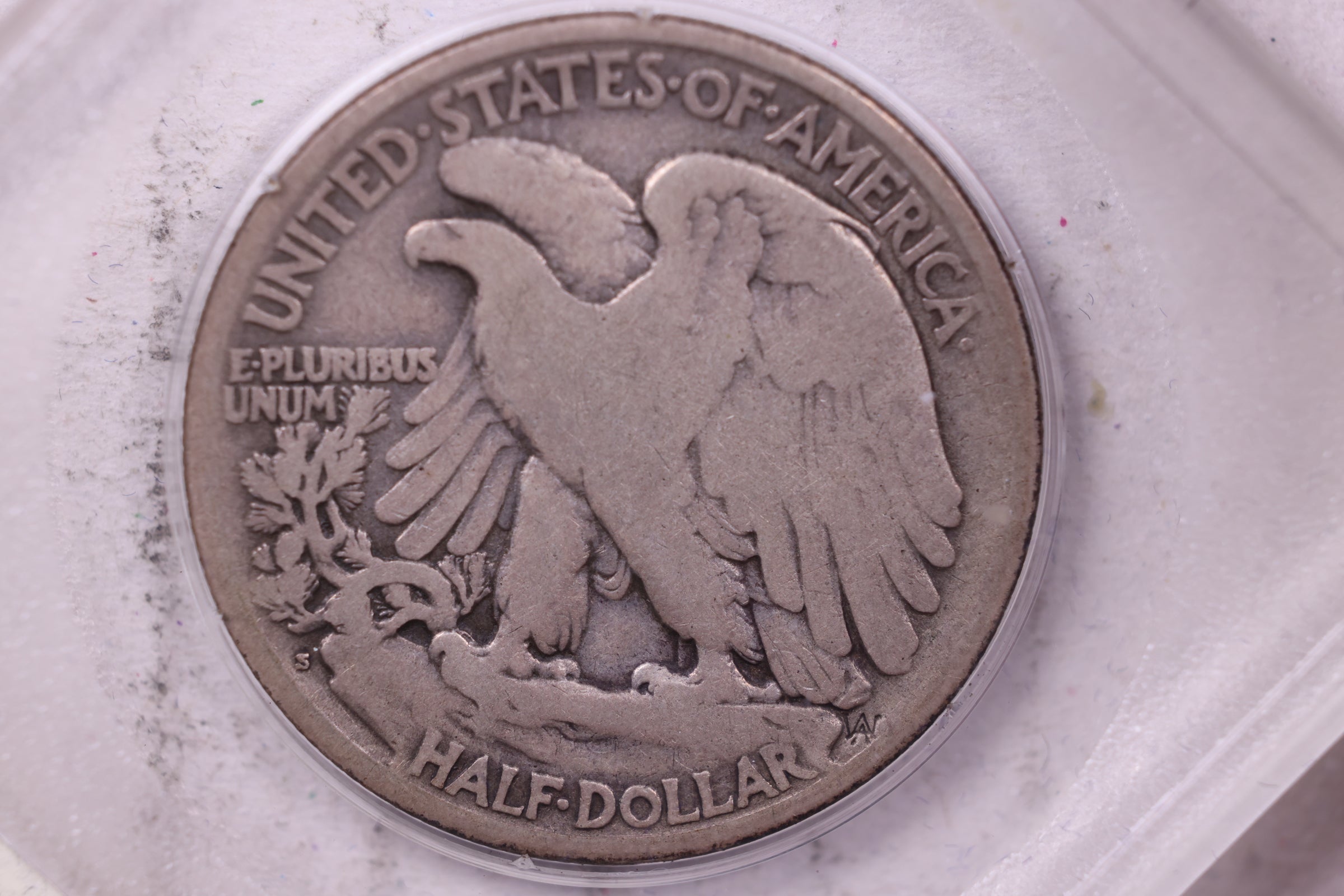 1921-S Walking Liberty Half Dollar., Store #570