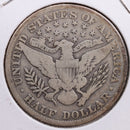 1911 Barber Half Dollar, Very Good Circulated Coin, Store