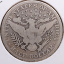 1911 Barber Half Dollar, Very Good Circulated Coin, Store