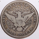 1911 Barber Half Dollar, Very Good Circulated Coin, Store
