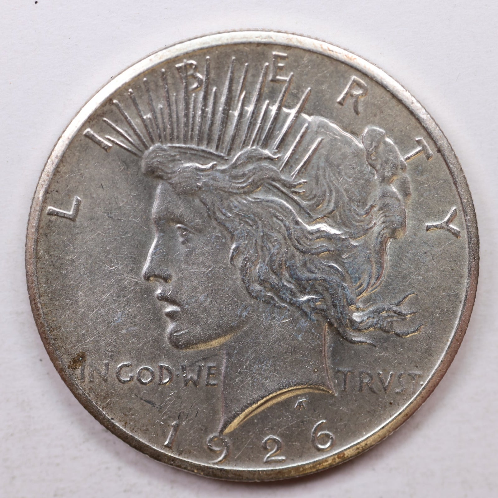 1926 Peace Dollar, Mint State Uncirculated Coin, Store #DR0022
