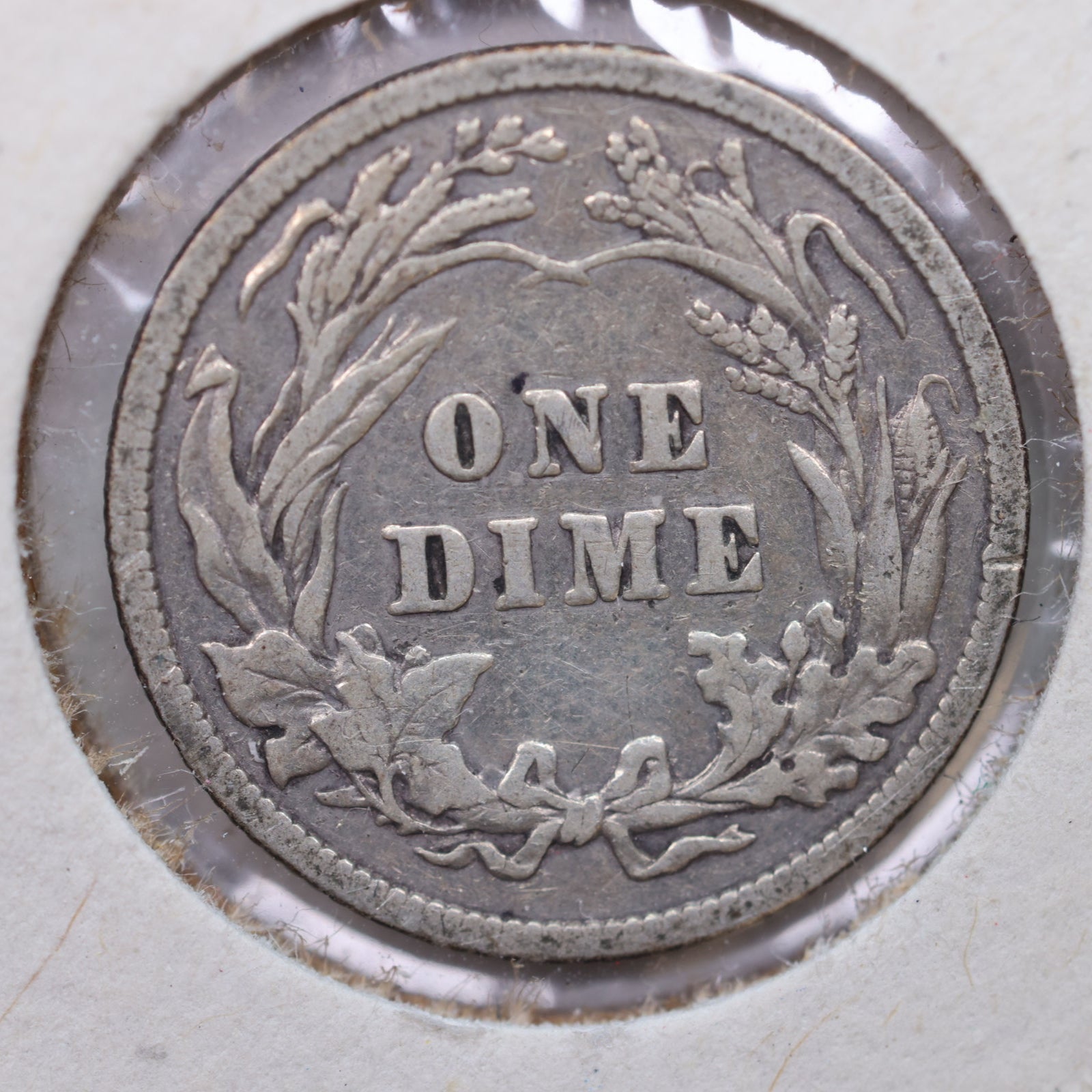 1900 Barber Silver Dime, Very Fine Plus Circulated Coin, Store Sale #DE660.