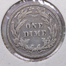1900 Barber Silver Dime, Very Fine Plus Circulated Coin, Store Sale