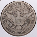 1912 Barber Half Dollar, Very Good Circulated Coin, Store