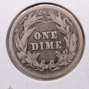 1900 Barber Silver Dime, Very Good Circulated Coin, Store Sale