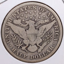 1912 Barber Half Dollar, Very Good Circulated Coin, Store