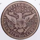 1912-D Barber Half Dollar, Very Good Circulated Coin, Store