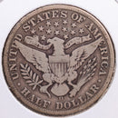 1912-D Barber Half Dollar, Very Good Circulated Coin, Store