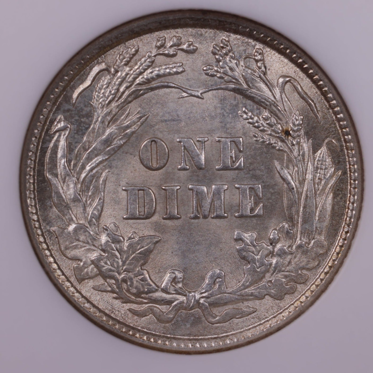 1912 Barber Silver Dime., NGC MS62., Store #584