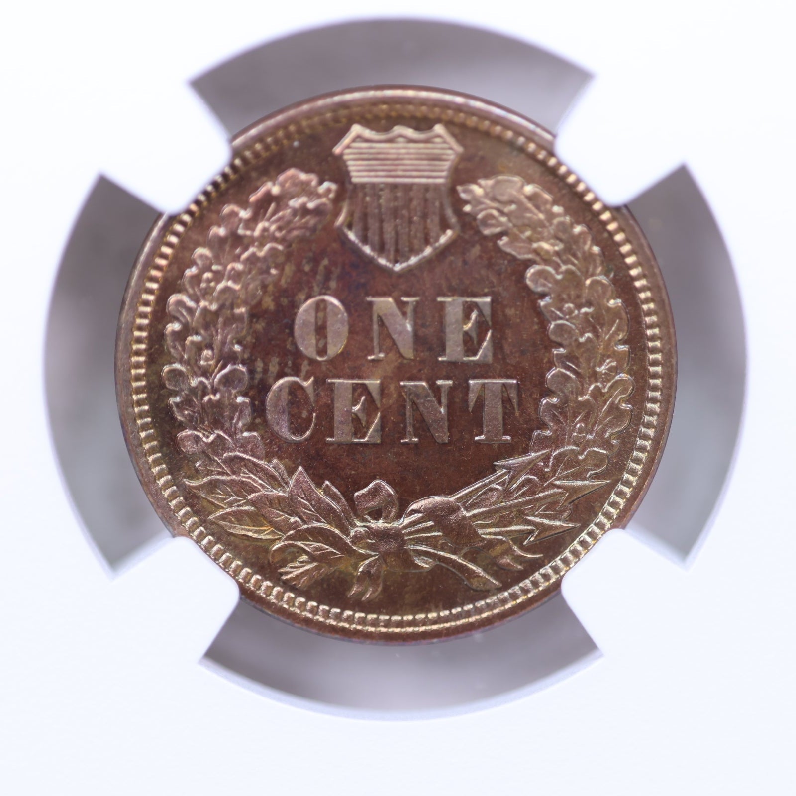 1884 Indian Head Cent, Gem NGC Proof-65, R/B, Uncirculated Coin, Store #CT0007.