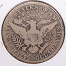 1912-S Barber Half Dollar, Good Circulated Coin, Store