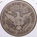 1912-S Barber Half Dollar, Very Good Circulated Coin, Store