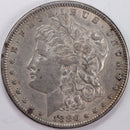 1880 Morgan Silver Dollar, Very Fine Circulated Coin, Store