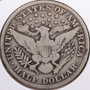1913 Barber Half Dollar, Very Good Circulated Coin, Store