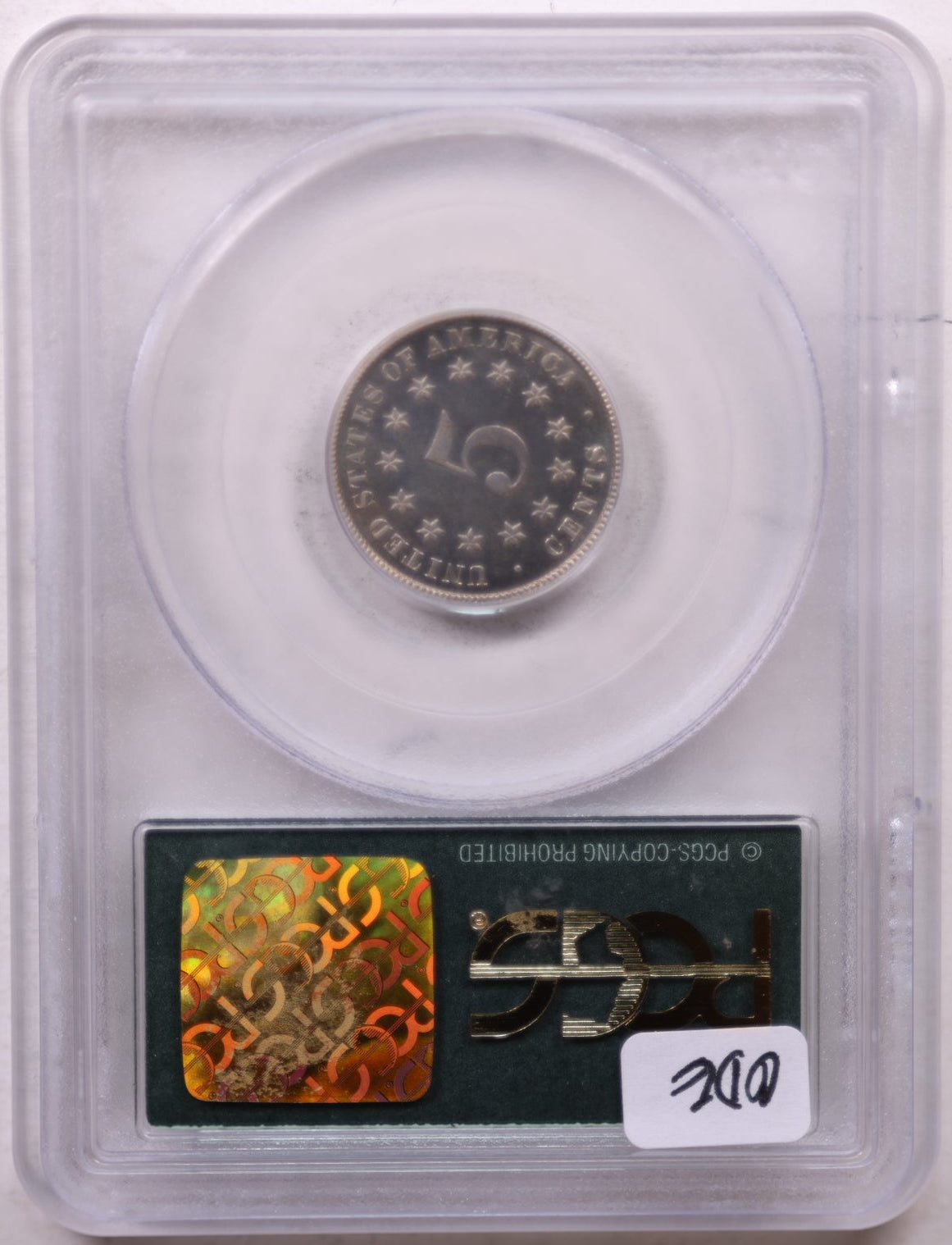 1882 Shield Nickel, Choice Proof Strike, PCGS PR65, Store #GNL001