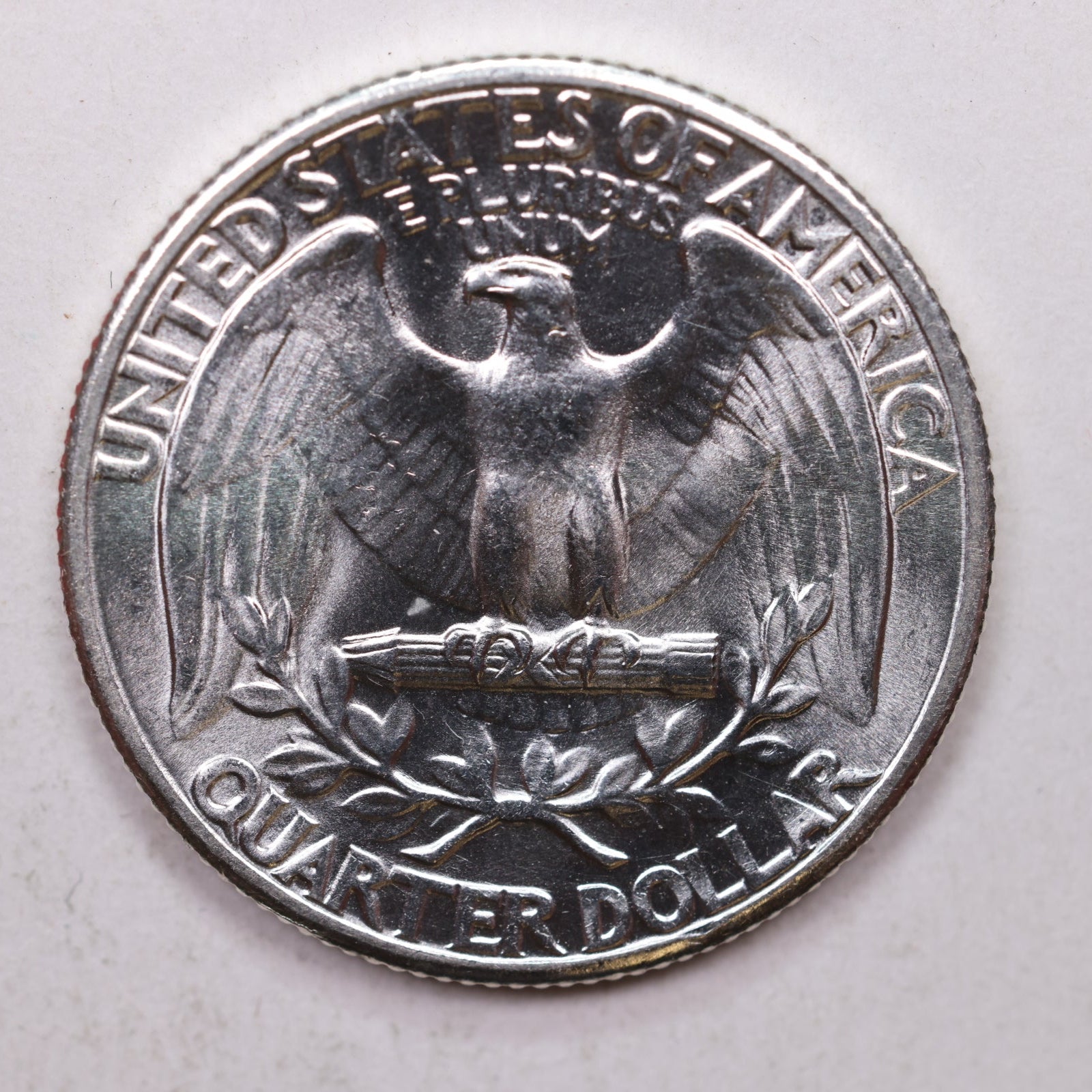 1938 Washington Silver Quarter, Gem Mint State, Circulated Coin, Store Sale #QR803.