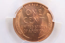 1945-D Lincoln Wheat Cent, PCGS Certified MS-66, Red., Store