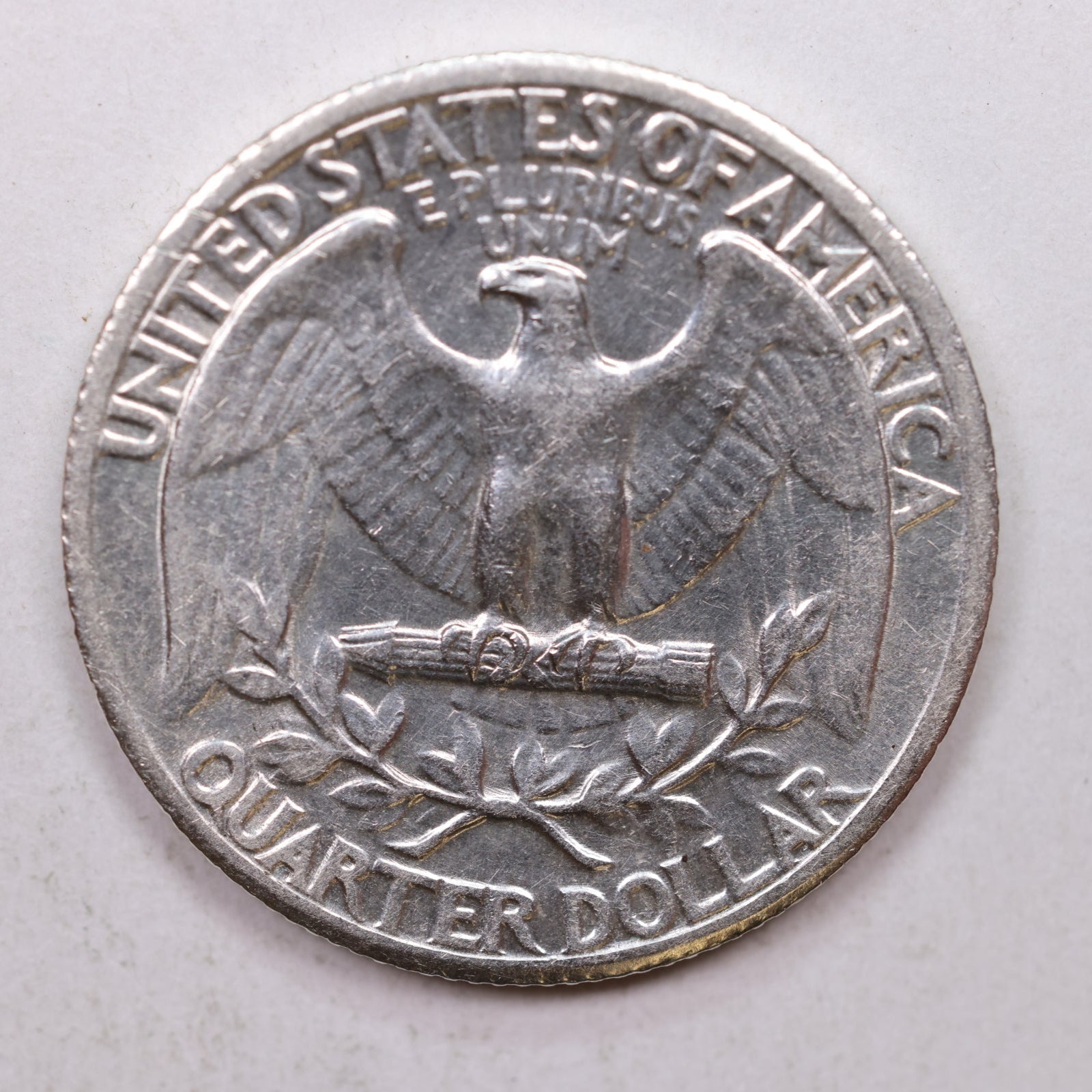 1934 Washington Silver Quarter, About Uncirculated Coin, Store Sale #QR804.
