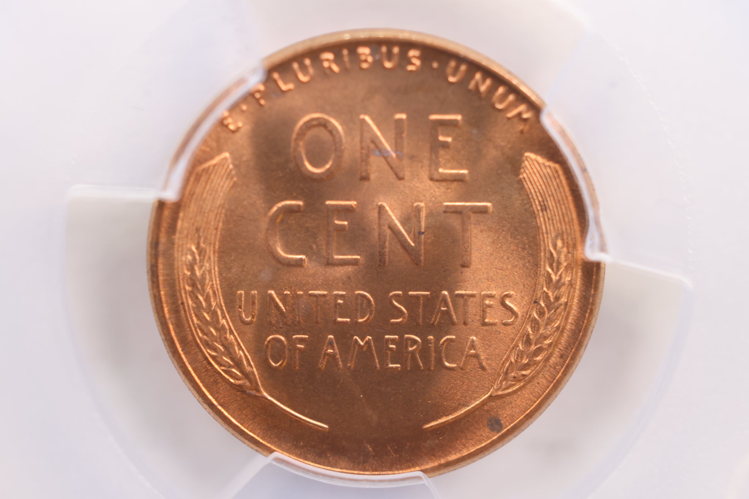 1945-D Lincoln Wheat Cent, PCGS Certified MS-66, Red., Store #GCT047
