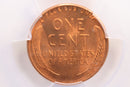 1945-D Lincoln Wheat Cent, PCGS Certified MS-66, Red., Store