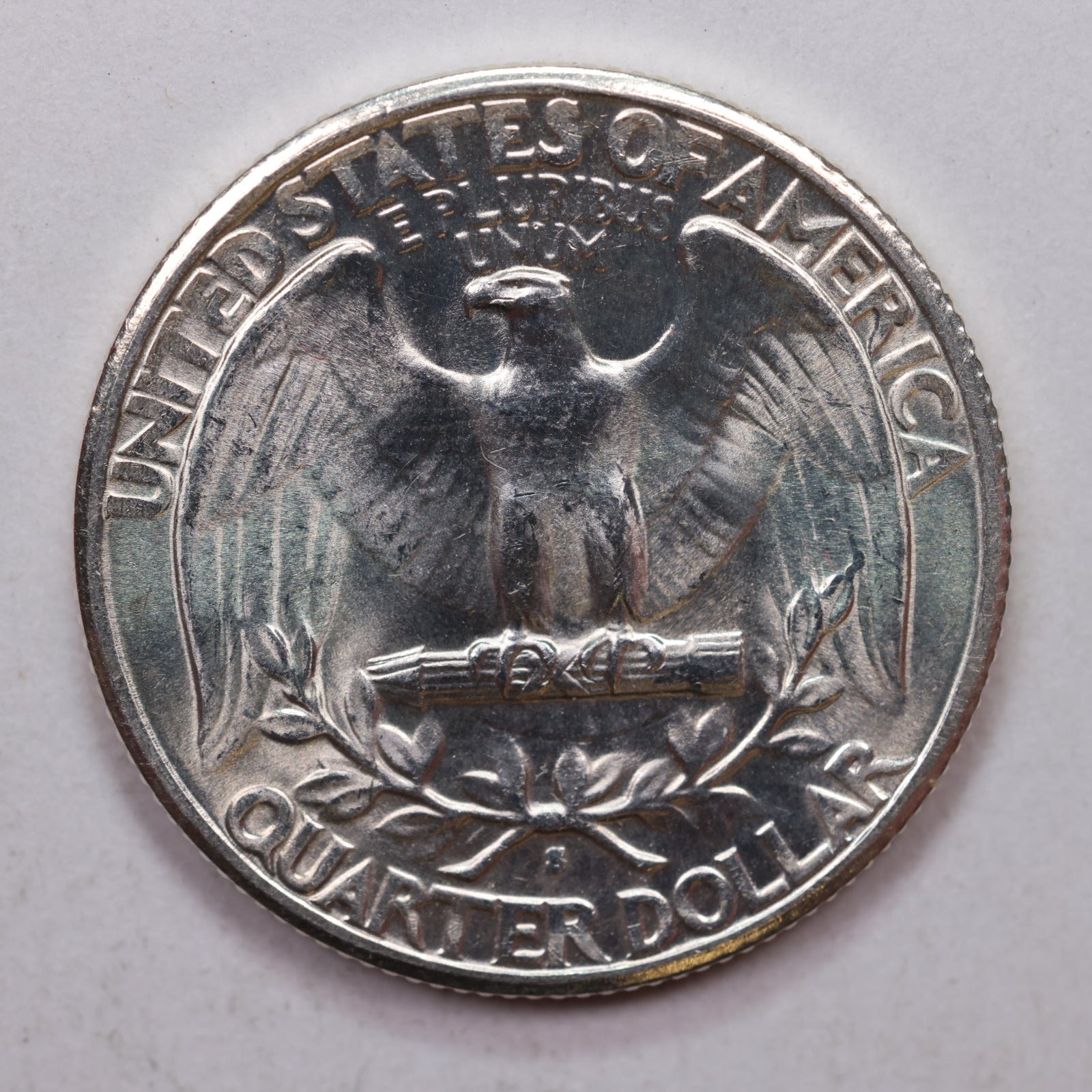 1938-S Washington Silver Quarter, Gem Uncirculated Coin, Store Sale #QR810.