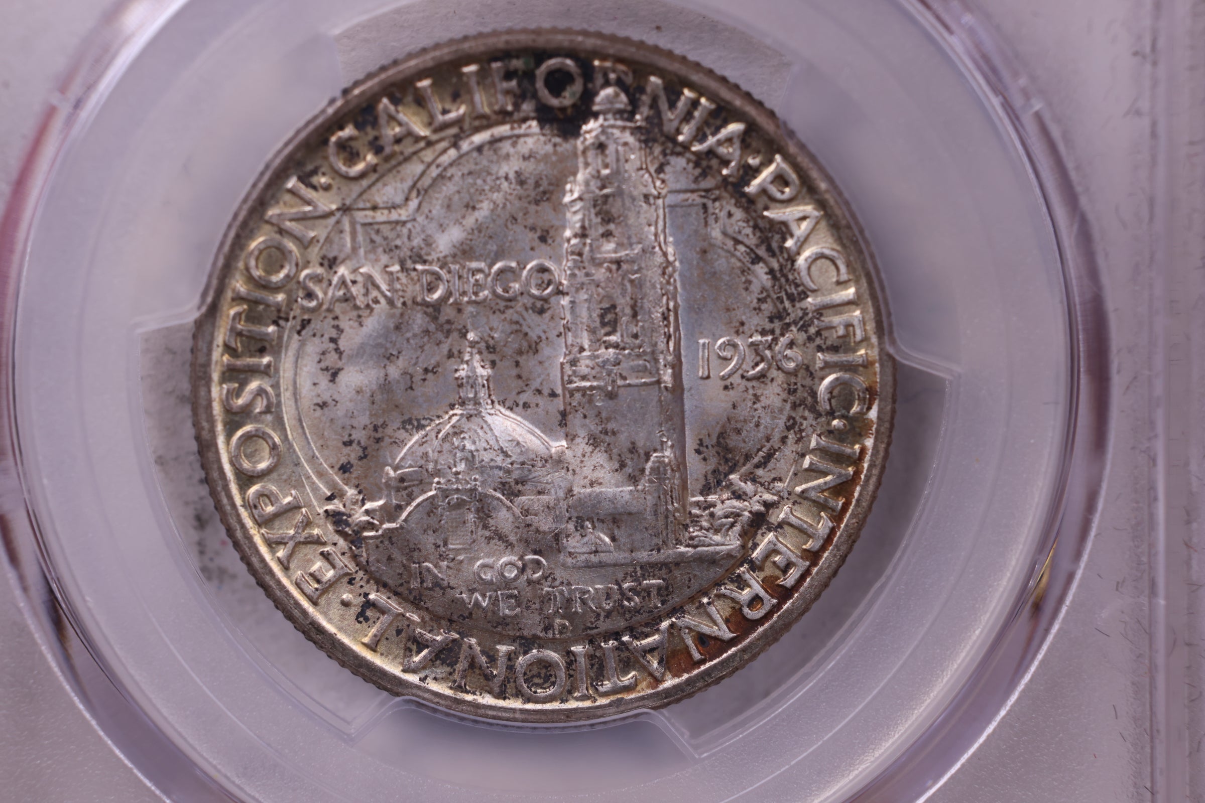 1936-D San Diego Silver Commemorative., PCGS MS65, Store #597