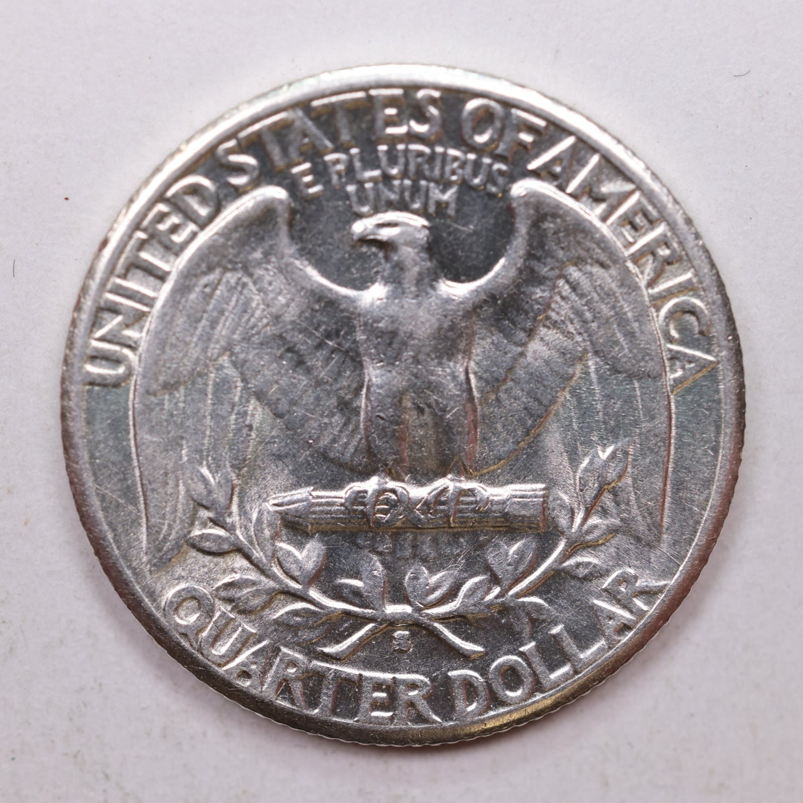 1935-S Washington Silver Quarter, About Uncirculated Coin, Store Sale #QR813