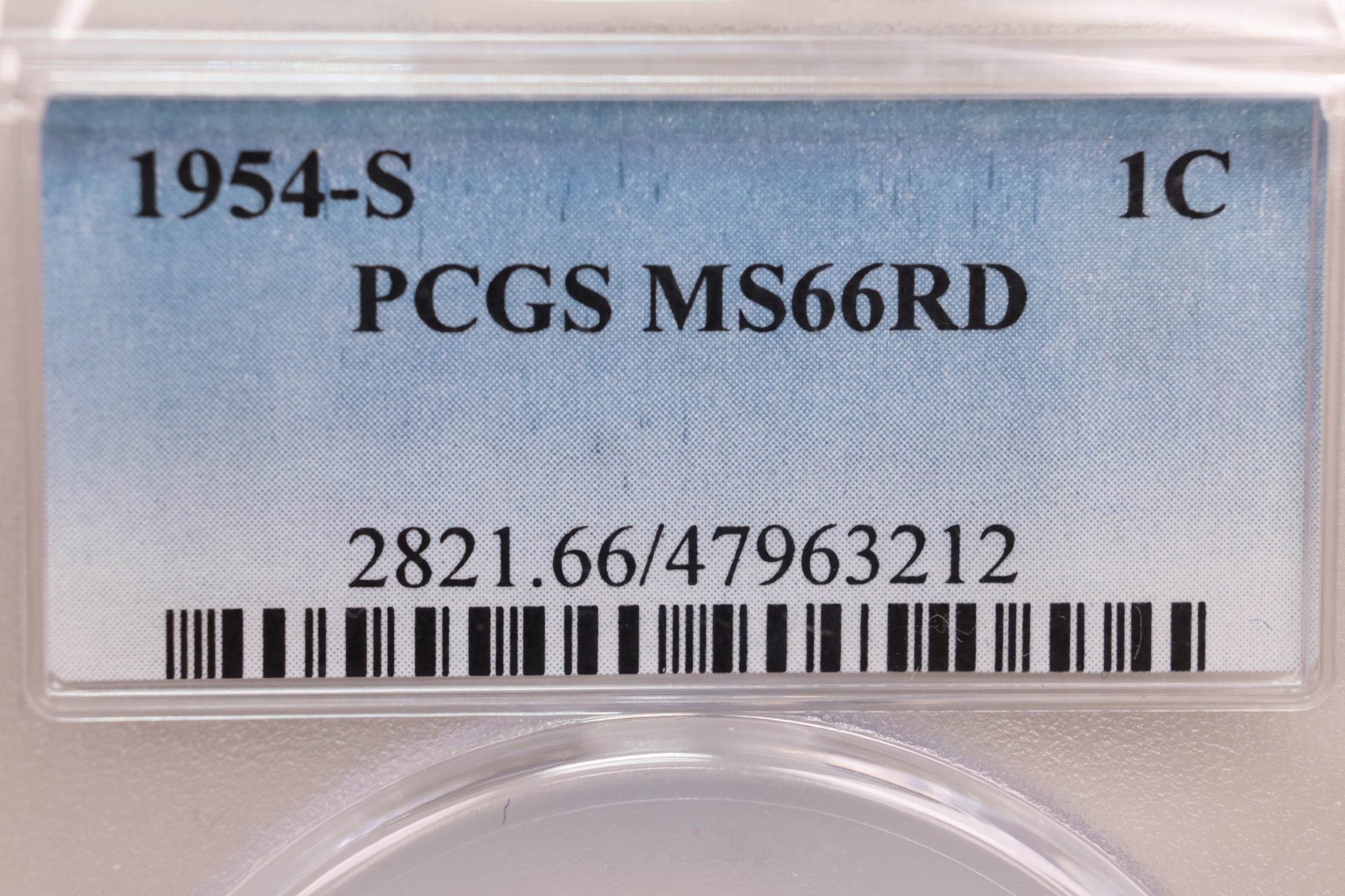 1946-S Lincoln Wheat Cent, PCGS Certified MS66, Red, Store #GCT049