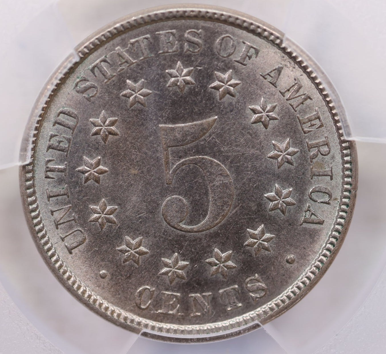 1882 Shield Nickel, Choice Business Strike, PCGS MS-63, Store #GNL005.