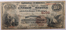 1882 $10., Brown Back., National Currency., San Francisco, CA., PMG F-12., LGNB004