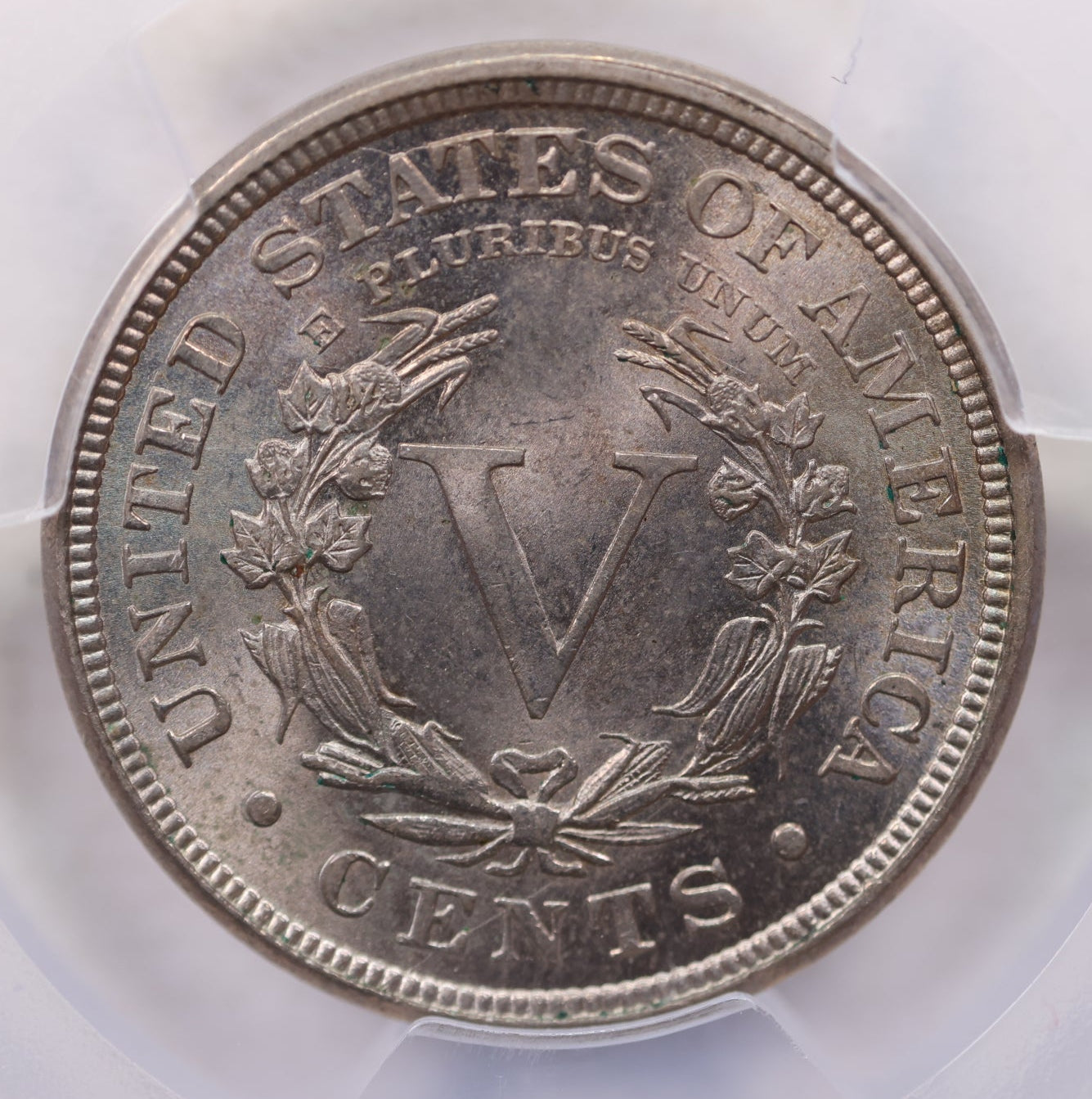 1893 Liberty Nickel, (V) Nickel, Gem Mint State, PCGS MS-63. Store #GNL006.