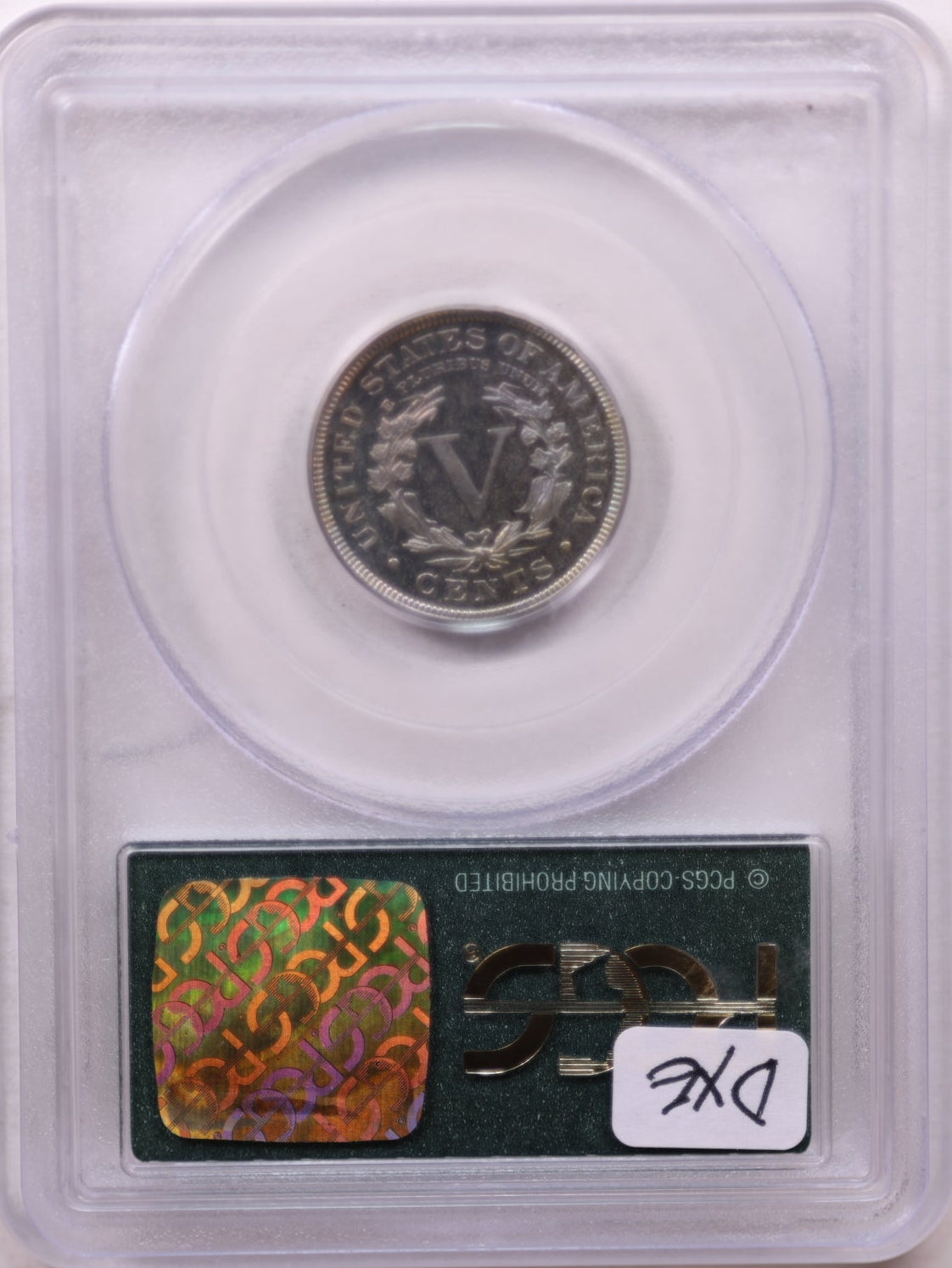 1893 Liberty Nickel, (V) Nickel, Gem Proof Strike, PCGS PR-64. Store #GNL007.
