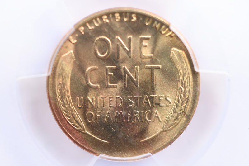 1946-S Lincoln Wheat Cent, PCGS Certified MS66, Red, Store