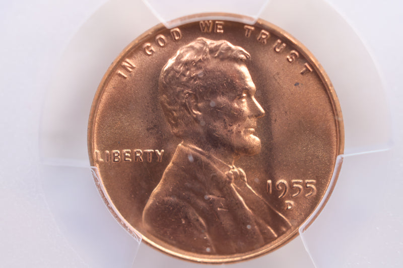 1946-S Lincoln Wheat Cent, PCGS Certified MS66, Red, Store