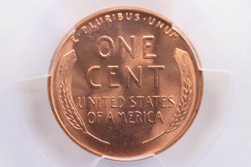 1946-S Lincoln Wheat Cent, PCGS Certified MS66, Red, Store