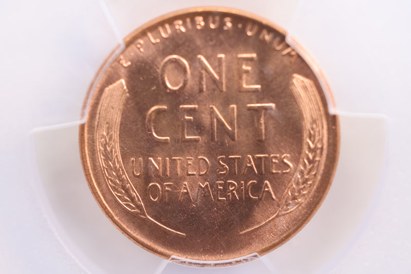 1946-S Lincoln Wheat Cent, PCGS Certified MS66, Red, Store