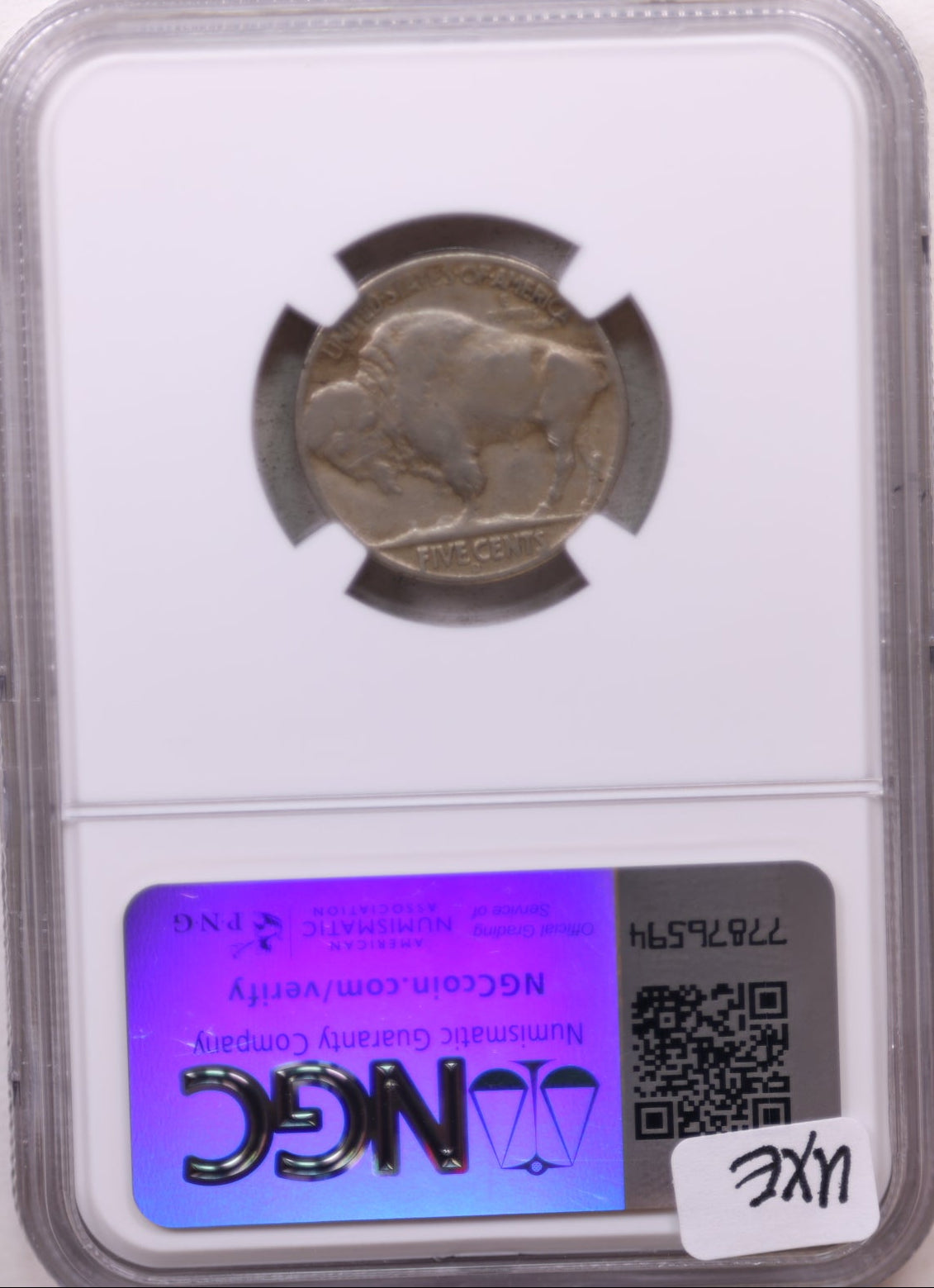 1937-D Buffalo Nickel, 3 Legged Buffalo, NGC VF-20, Store SALE #GNL026.