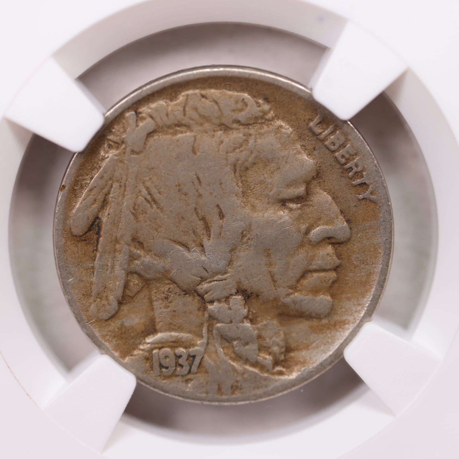 1937-D Buffalo Nickel, 3 Legged Buffalo, NGC VF-20, Store SALE #GNL026.
