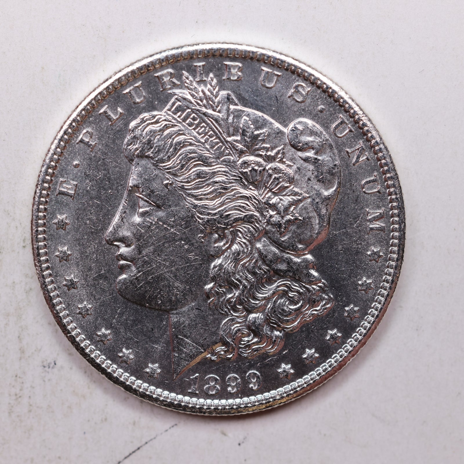 1899 Morgan Dollar, Uncirculated Coin, Store #DR0970