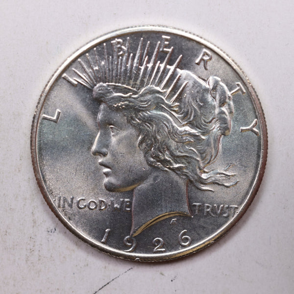 1926 Peace Silver Dollar, Gem Mint State, Uncirculated Coin, Store SALE #GDR0291.