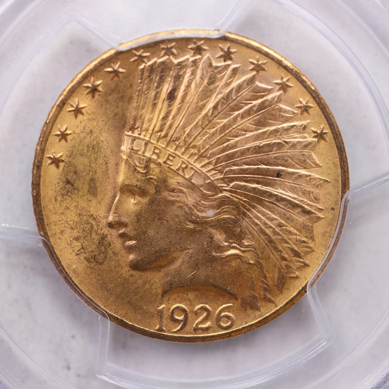 1926 $10, Gold Indian, Pre 1933 Eagle, PCGS MS-63, Store Sale