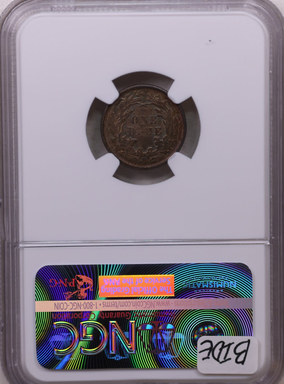 1874 Seated Liberty Silver Dime, NGC Certified MS-64, Store Sale #GDE015.