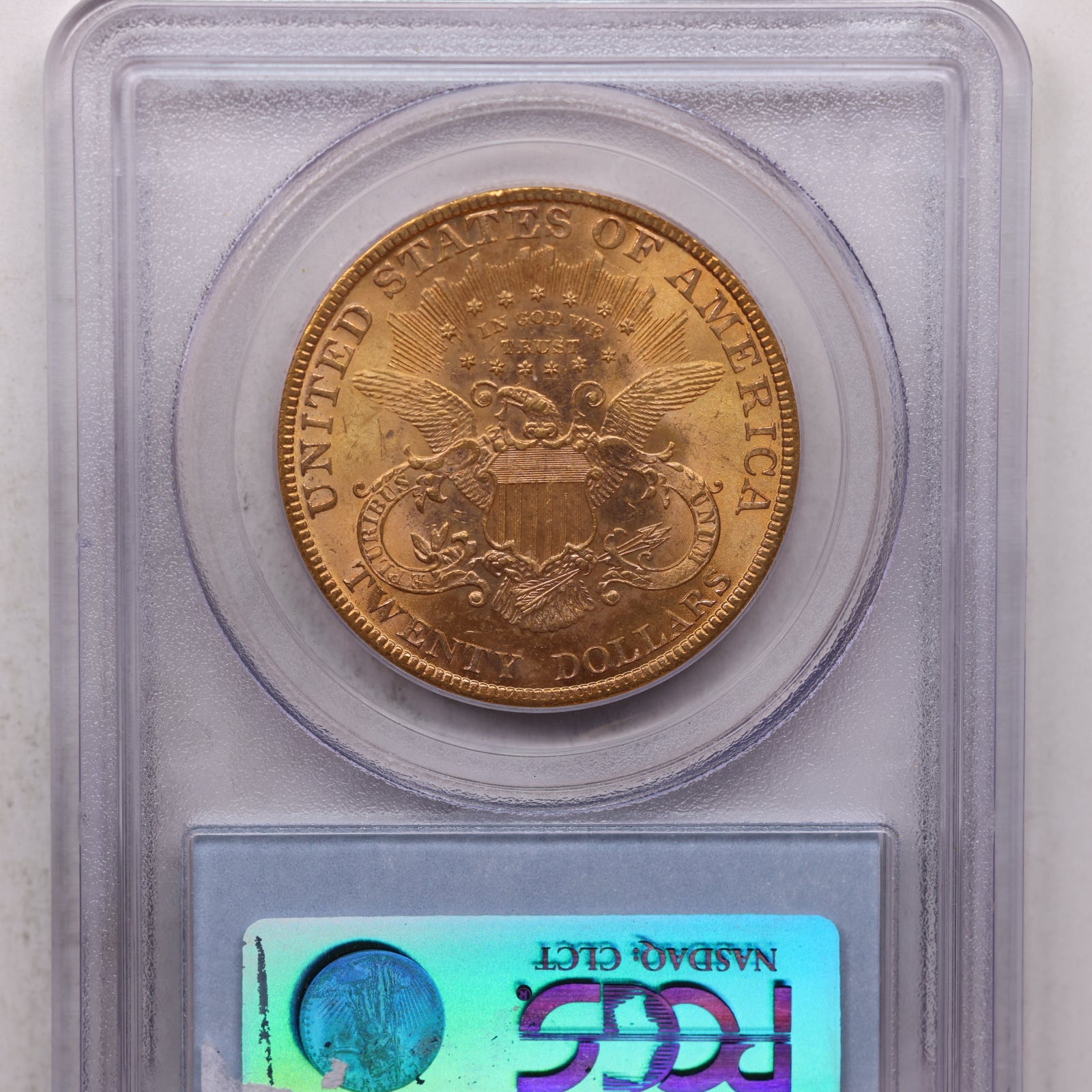 1899 $20 Gold Liberty, Pre 1933 Double Eagle, PCGS MS-62, Store Sale #G0121.