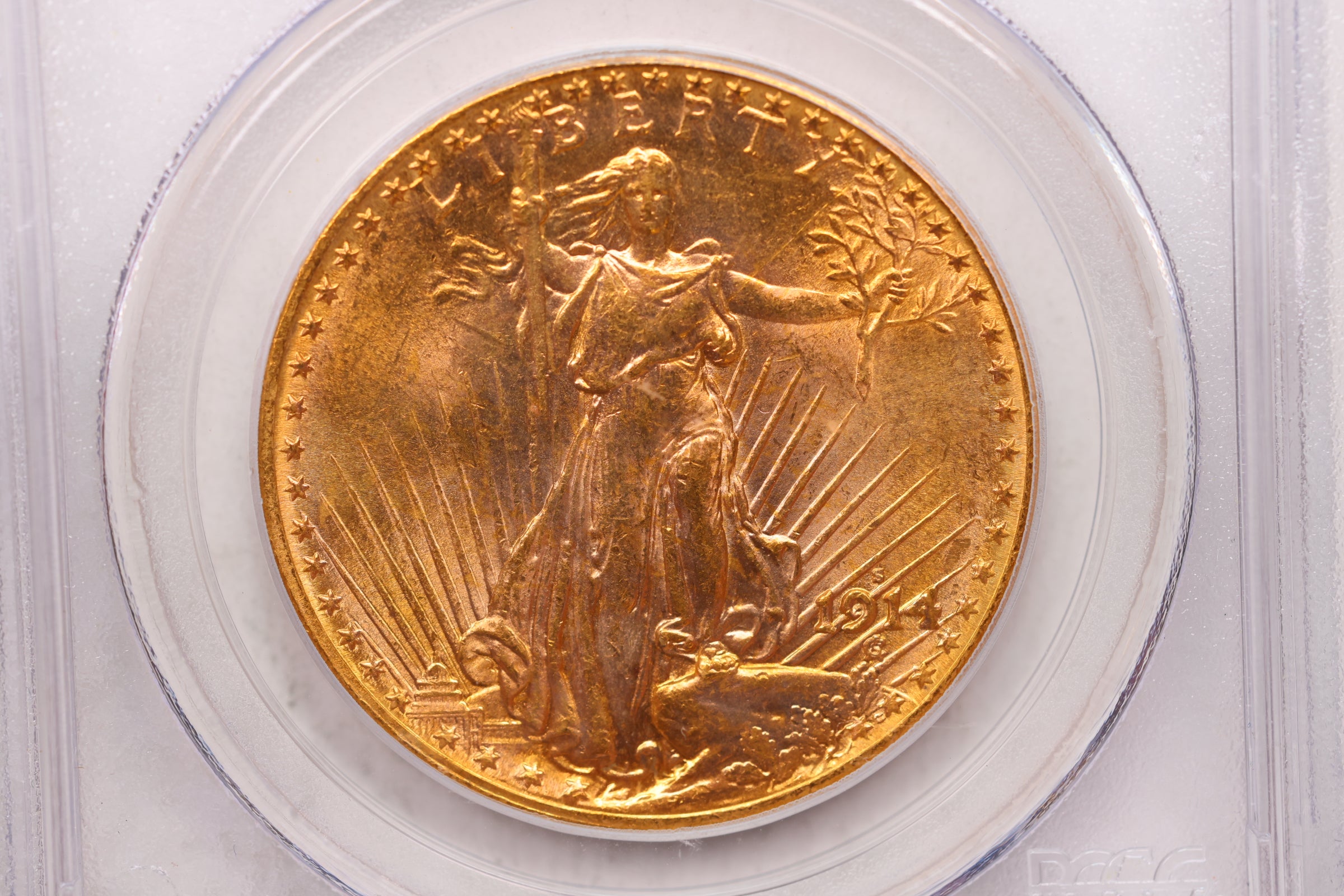 1924 $20 Gold Saint, Pre 1933 Double Eagle, PCGS MS-64, Store Sale #G0124.